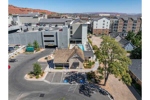 Aerial view of leasing office2 at City View St. George, St. George, UT
